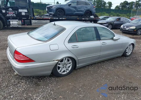 2003 Mercedes-Benz S 500 z USA, uszkodzony, nr VIN WDBNG75J73A320019